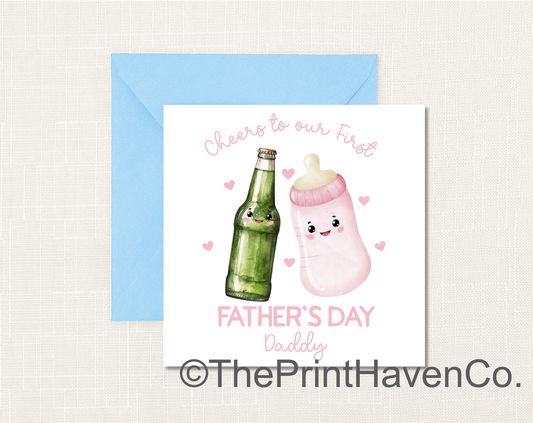 First Father’s Day Card