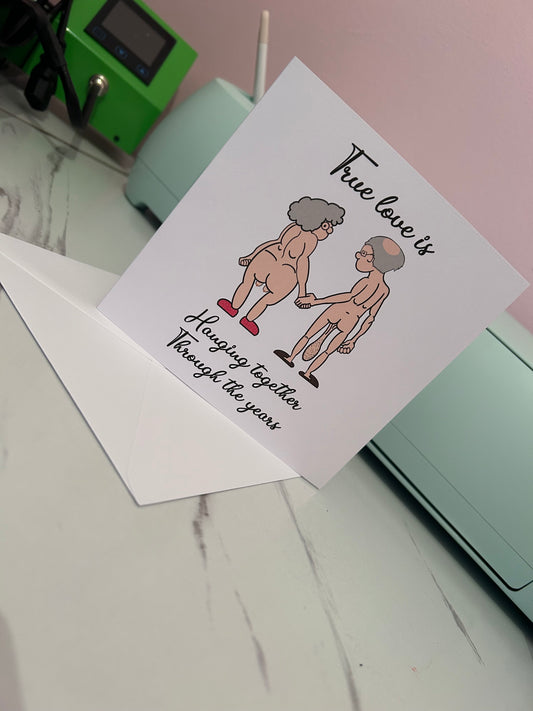True love is… card