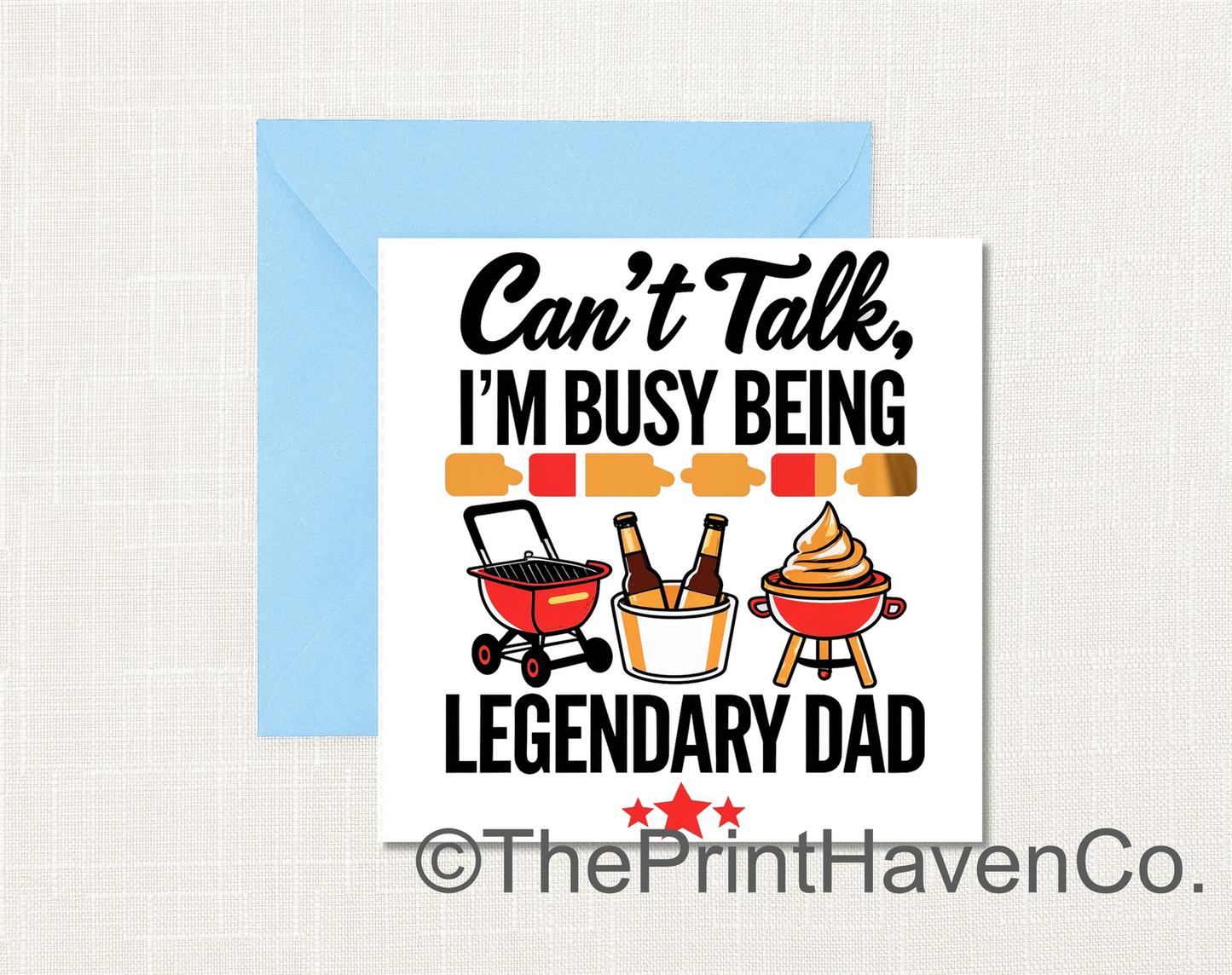 Legendary Dad Card