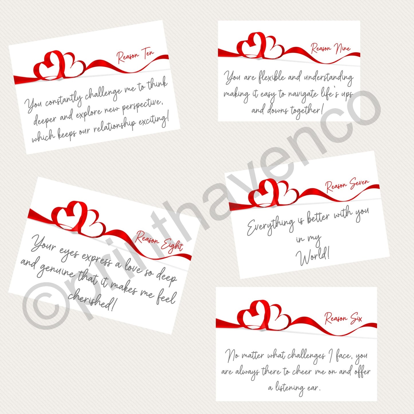 Valentines Day - 10 reasons why I Love You