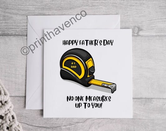 Card - No one measures up!