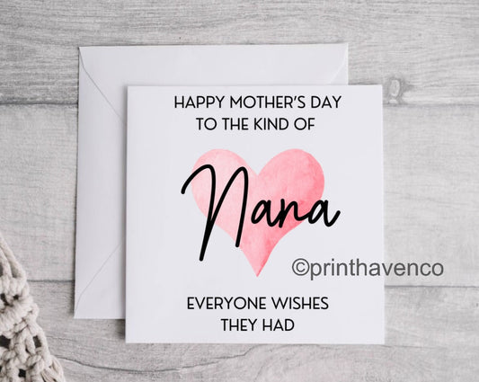 Mother’s Day Card