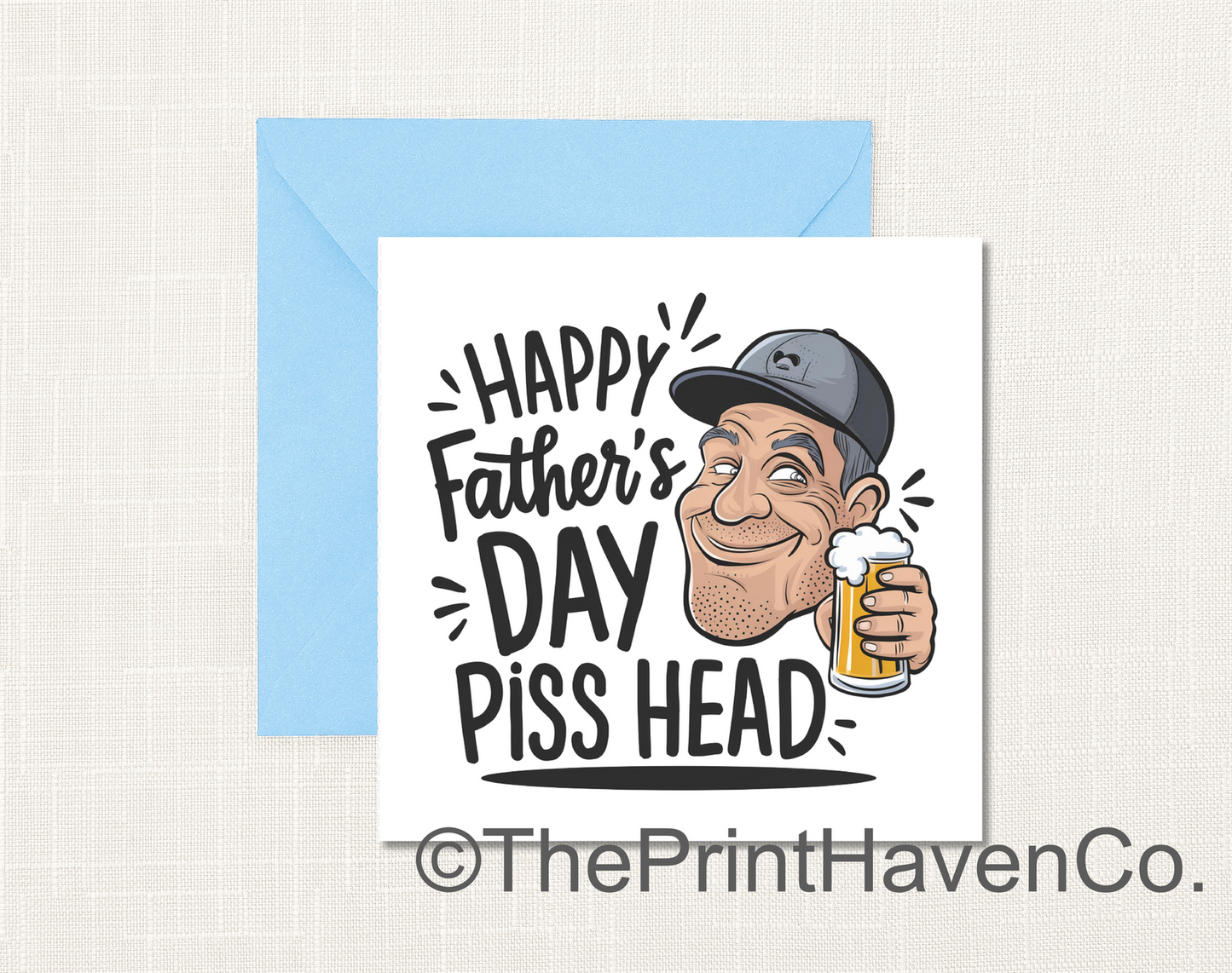 Piss Head Card