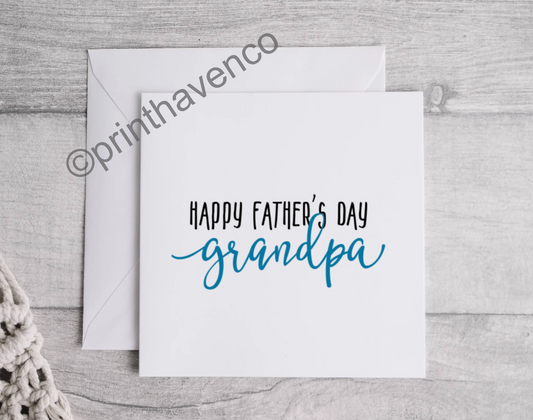 Card - Grandpa