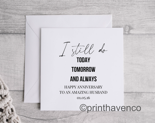 Anniversary Card
