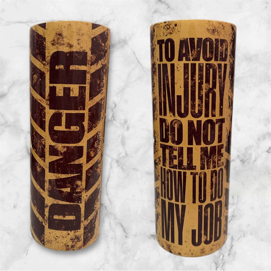 Danger 20oz Tumbler