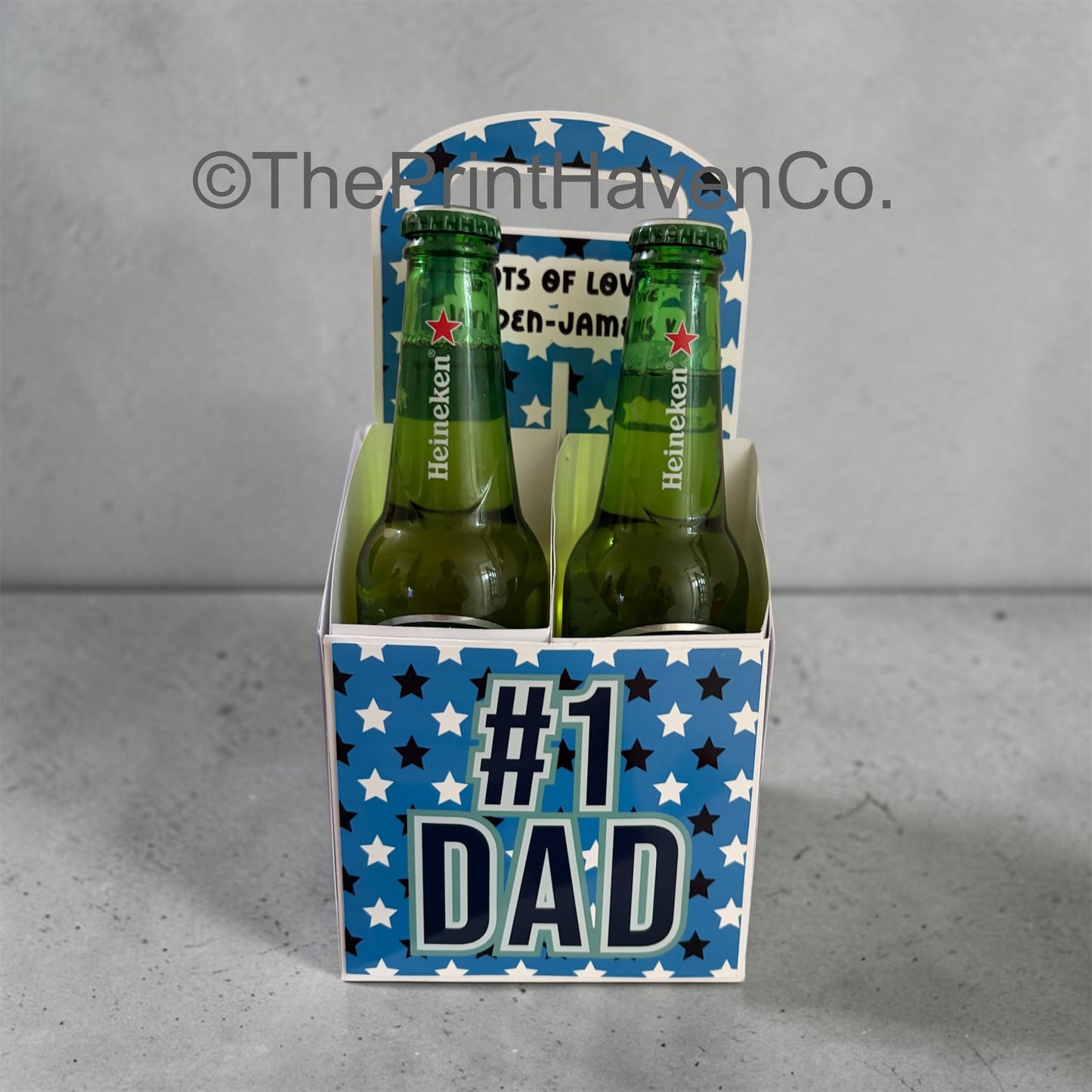 Personalised Beer Holder for DAD