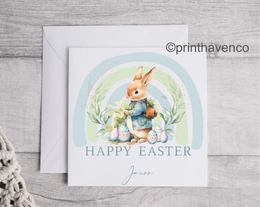 Personalised Easter Card