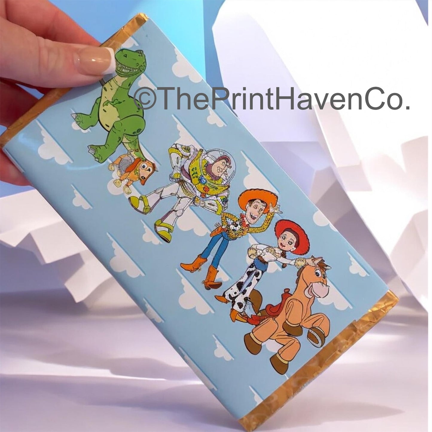 TS themed Chocolate Bar - Personalised with a name