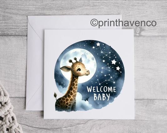 Welcome Baby Card