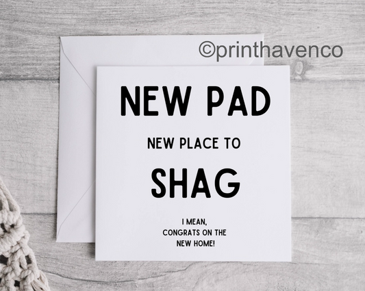 New Home Card