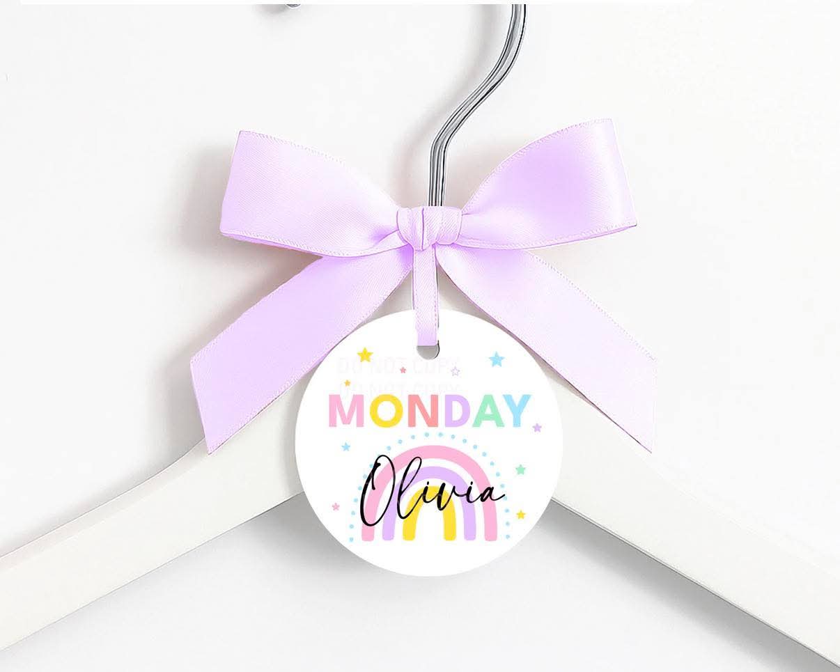 Personalised Daily Hanger Decals