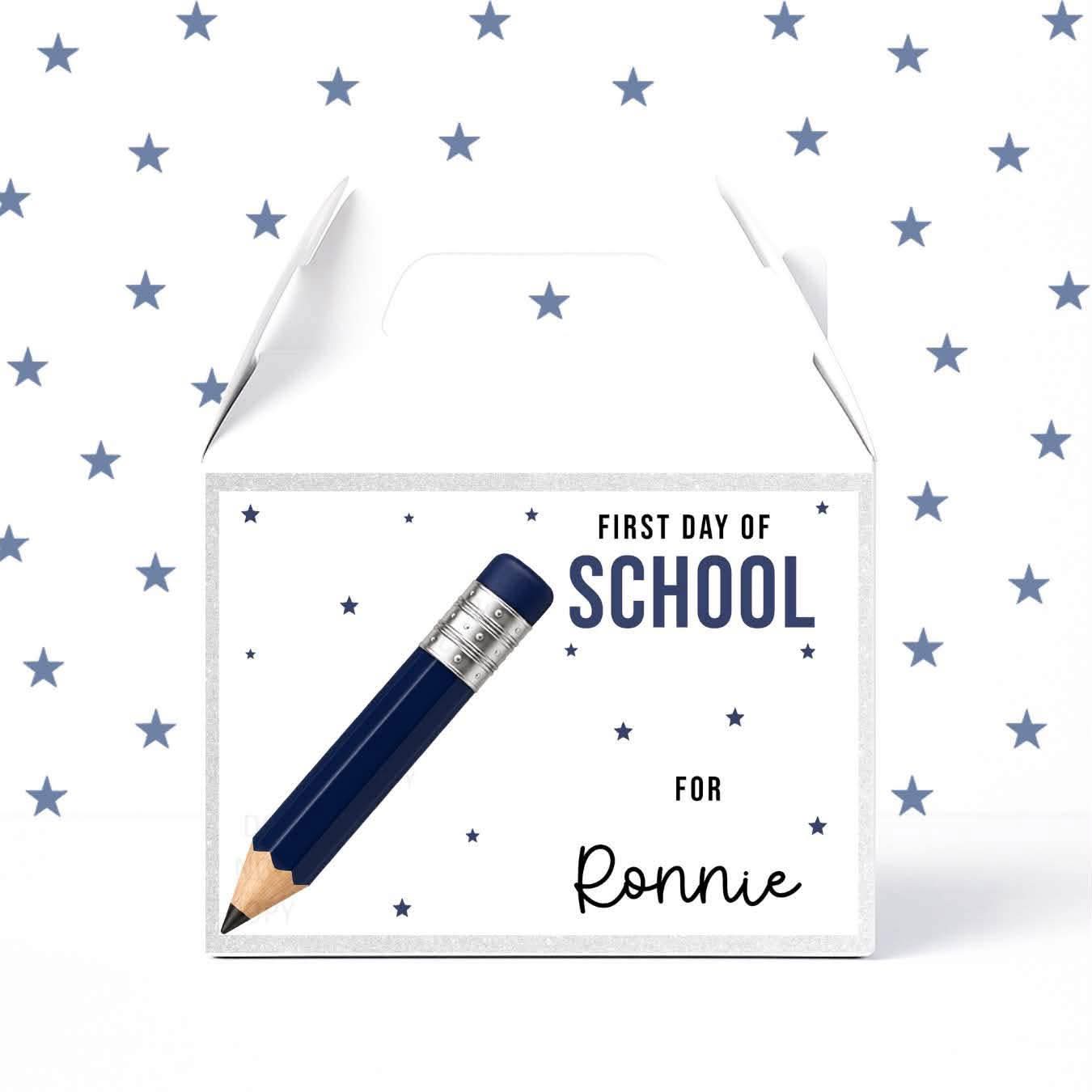 First Day of School Treat Box