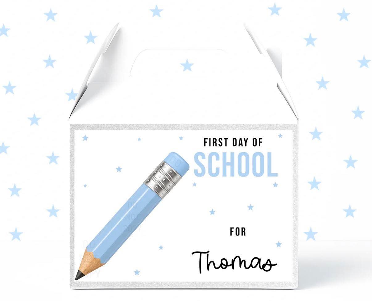 First Day of School Treat Box