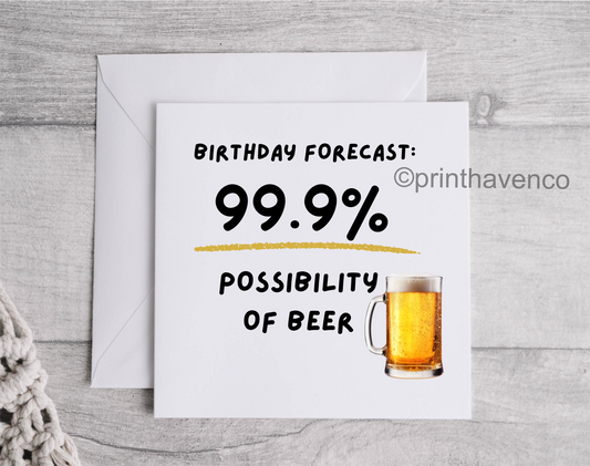 Birthday Card - Humour