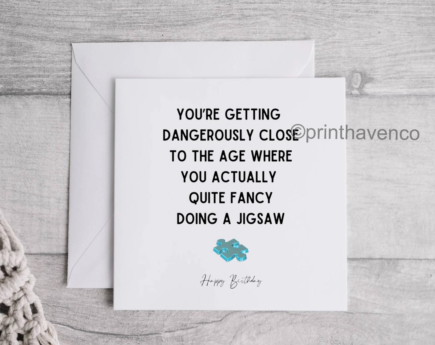 Birthday Card - Humour