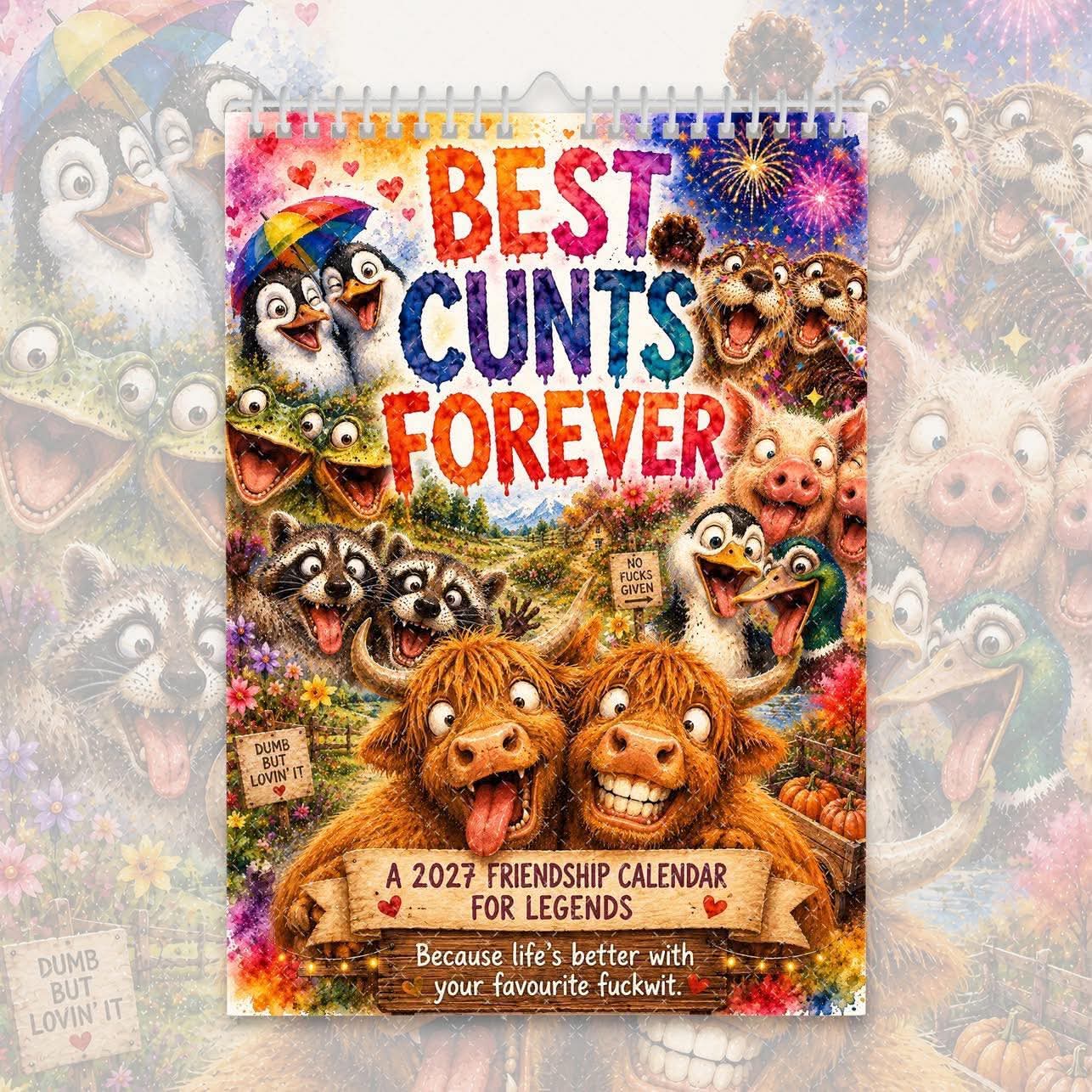 Best C*%ts - 2027 calendar