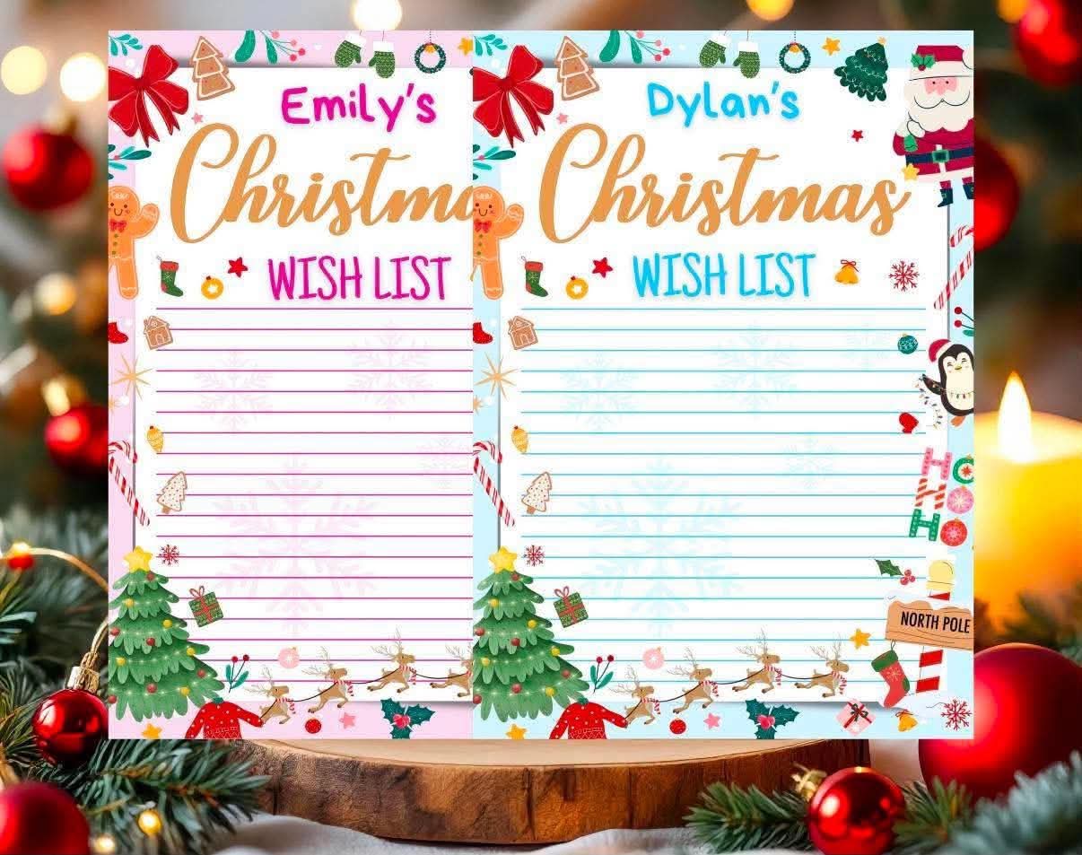 Personalised Wish Lists