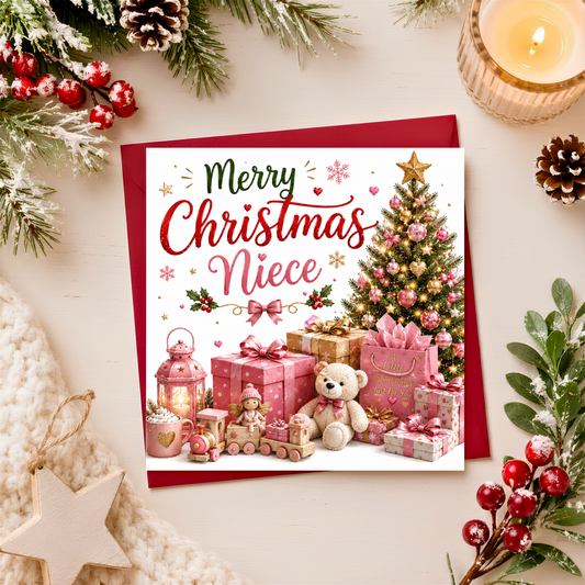 Merry Christmas Niece Card