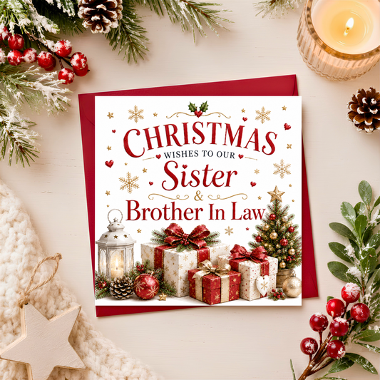 Sister & Brother-in-Law Card