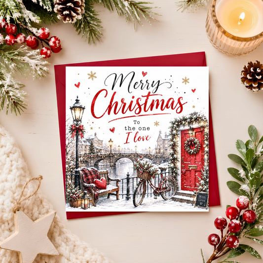 Merry Christmas to the one I love card