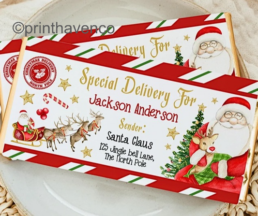 Special Delivery Personalised Chocolate Bar