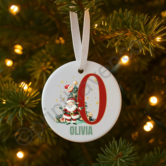 Personalised Christmas Tree Ornament