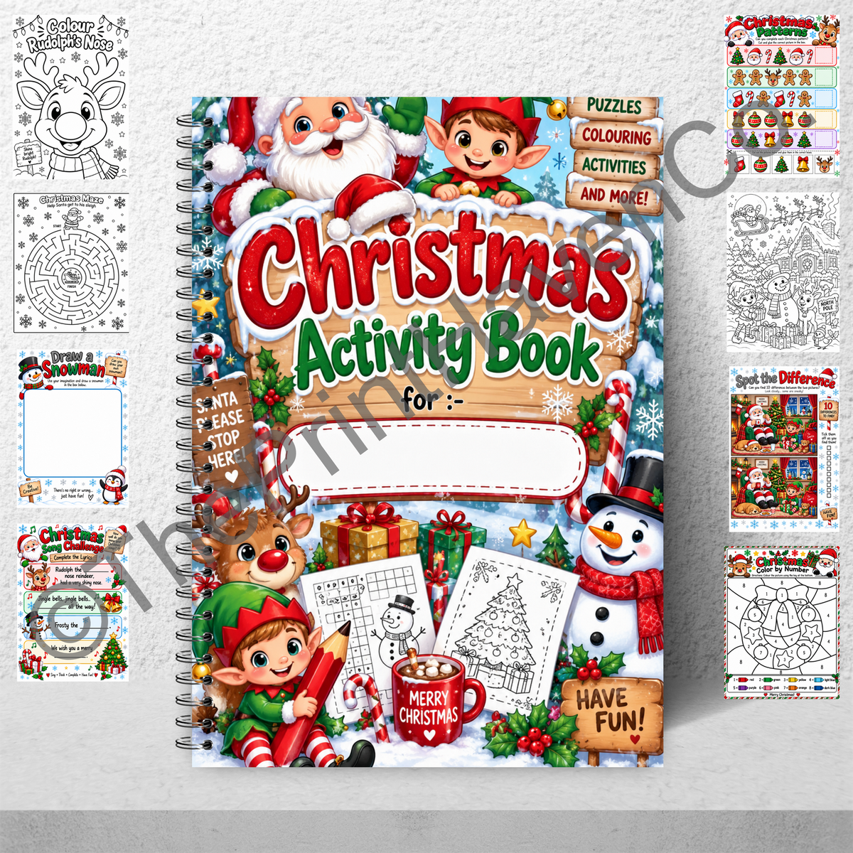 Christmas Activity Book