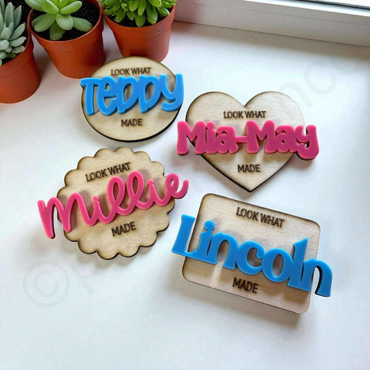 Look what ‘Name’ made fridge magnet