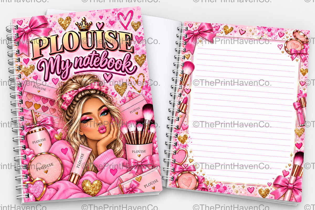 PLouise inspired notebook
