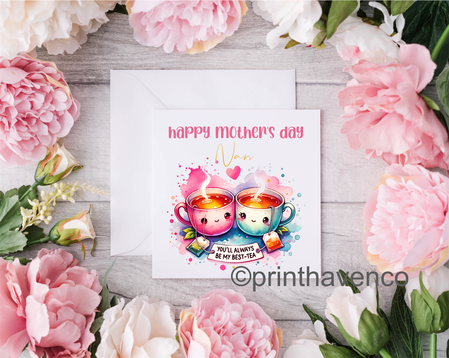 ‘You’ll always be my best tea’ Mother’s Day Card