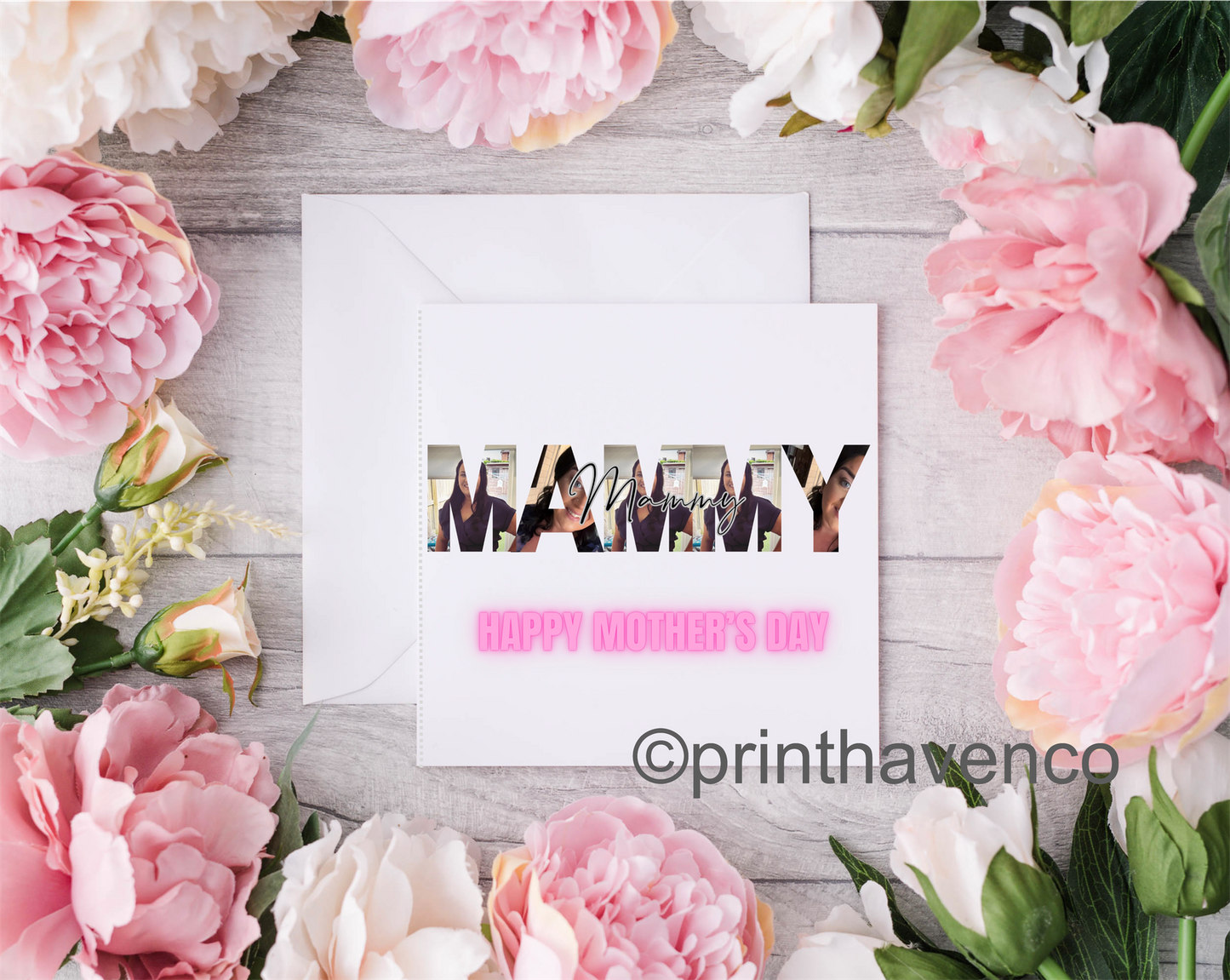 Personalised Photo Mother’s Day Card