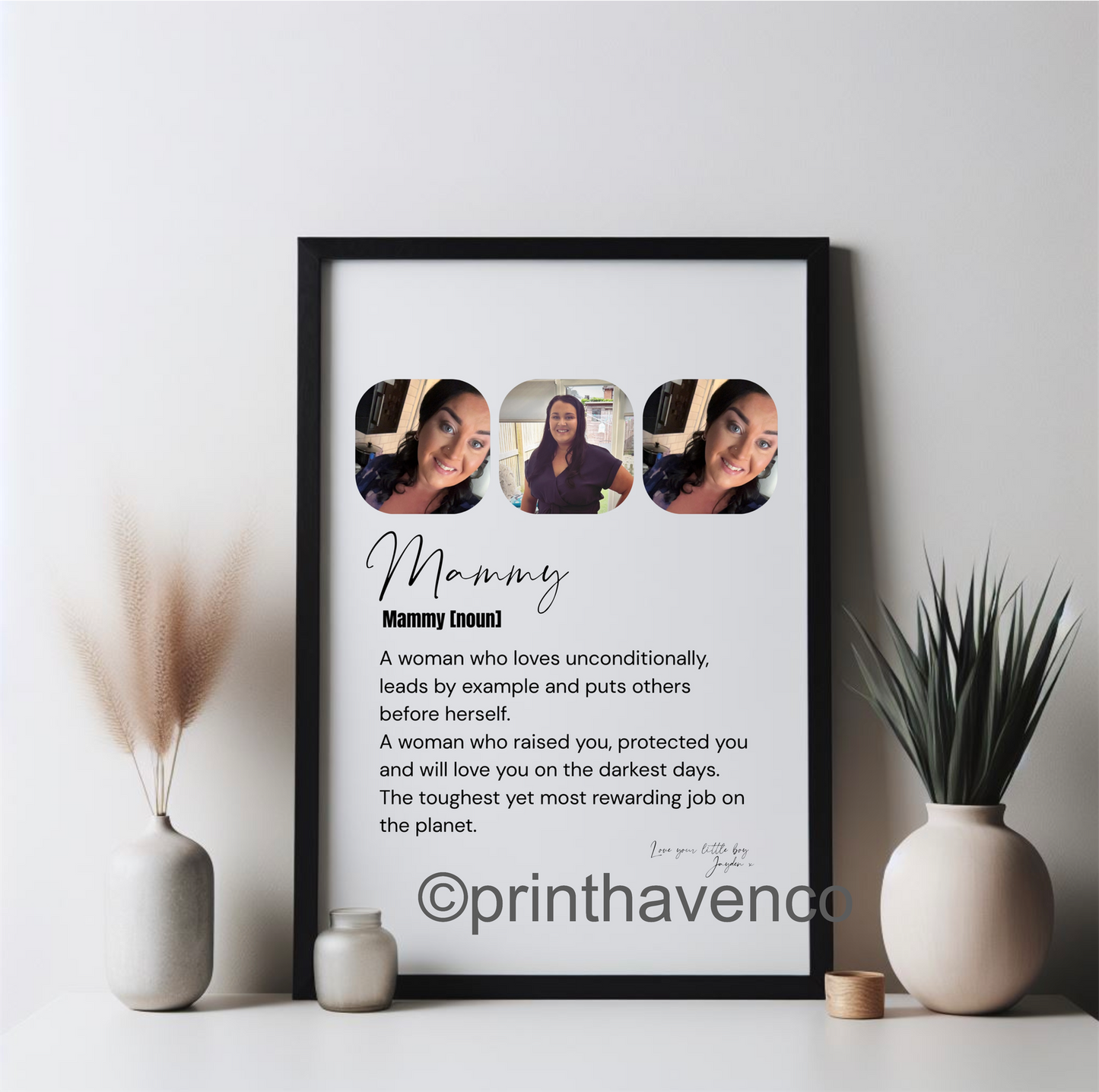 Personalised Photo Print