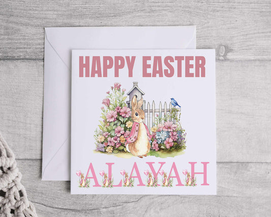 Personalised ‘Happy Easter’ Card